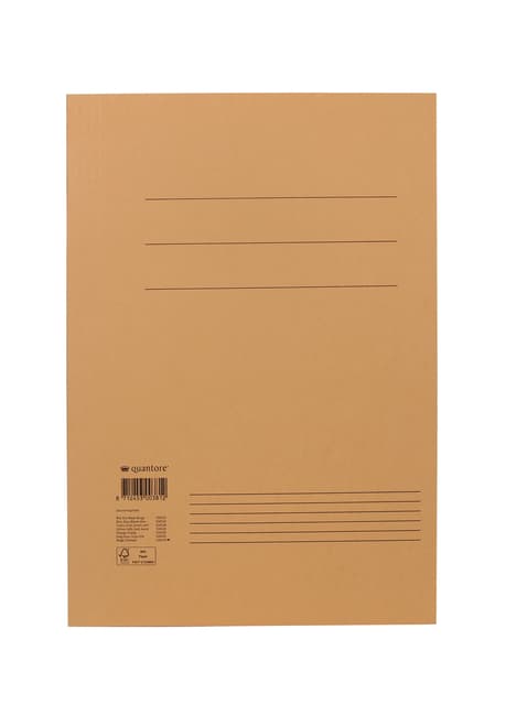 Dossiermap Quantore folio 320gr chamois