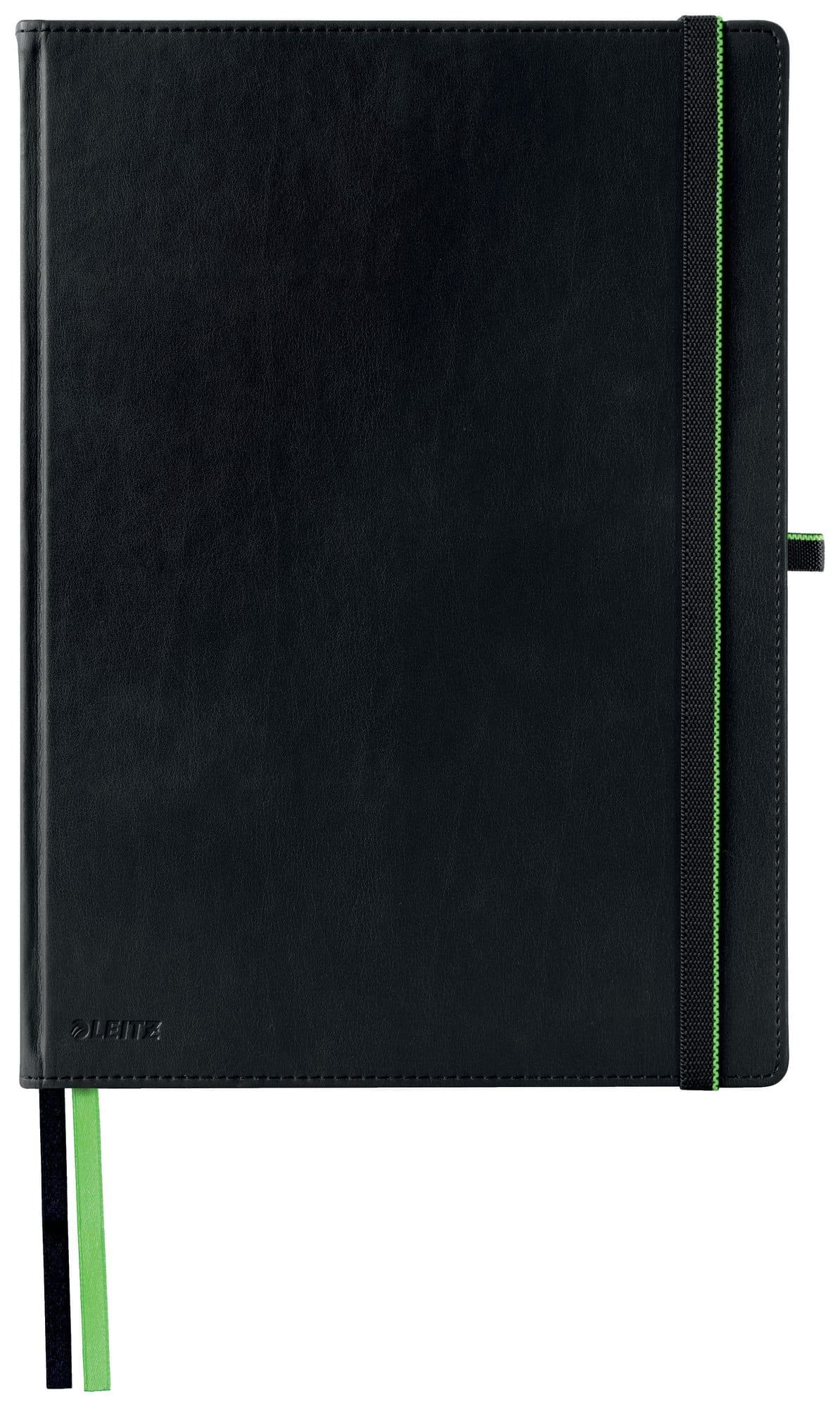 Notitieboek Leitz Complete A4 lijn 160 pagina's 100gr zwart