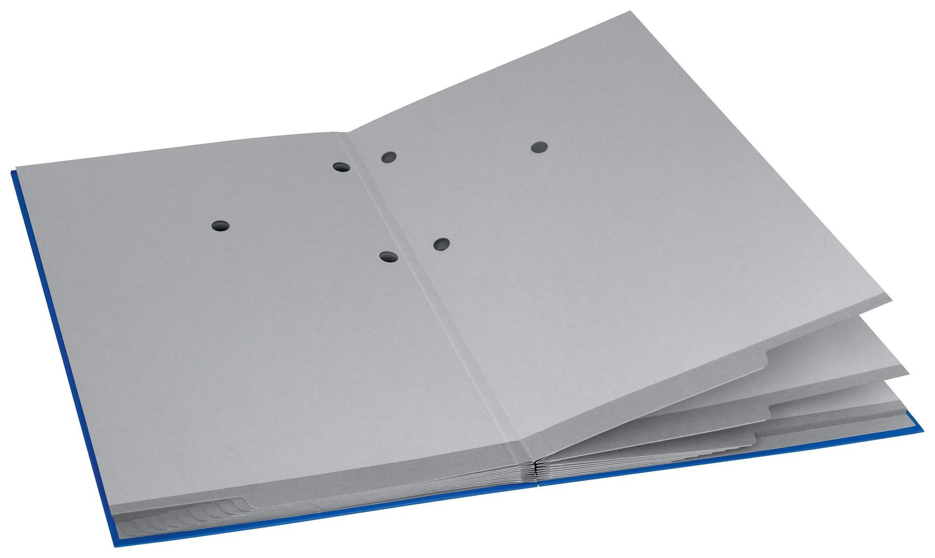 Vloeiboek Esselte karton 20 tabbladen blauw 2