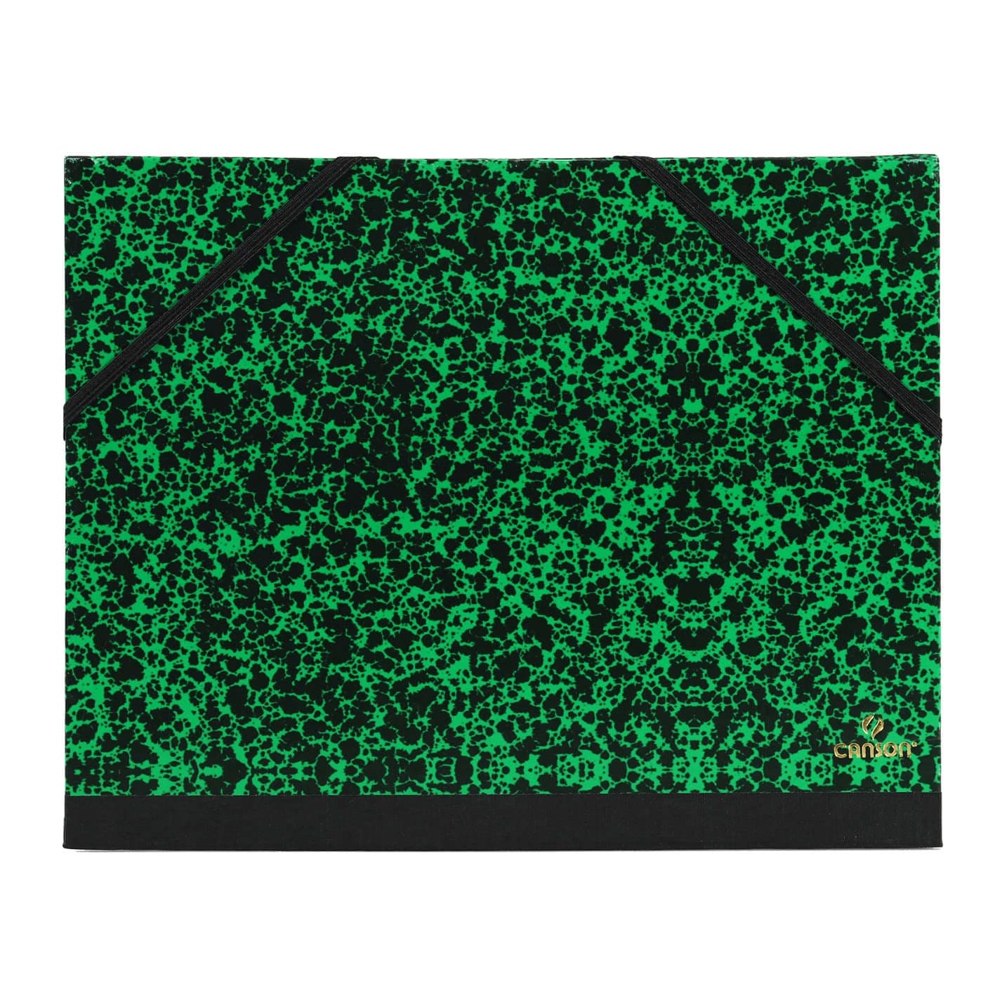 Tekenmap Canson Studio Annonay elastieksluiting 280x380mm groen 2