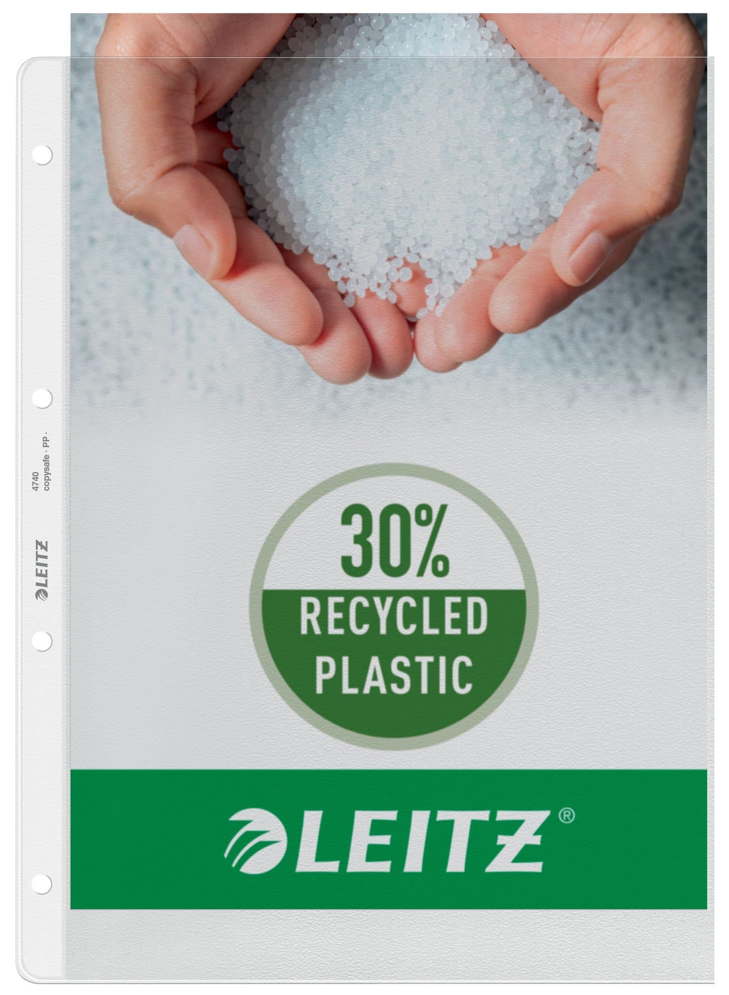 Showtas Leitz Premium copy safe 0.12mm 4-gaats PP A4 transparant 100 stuks 2