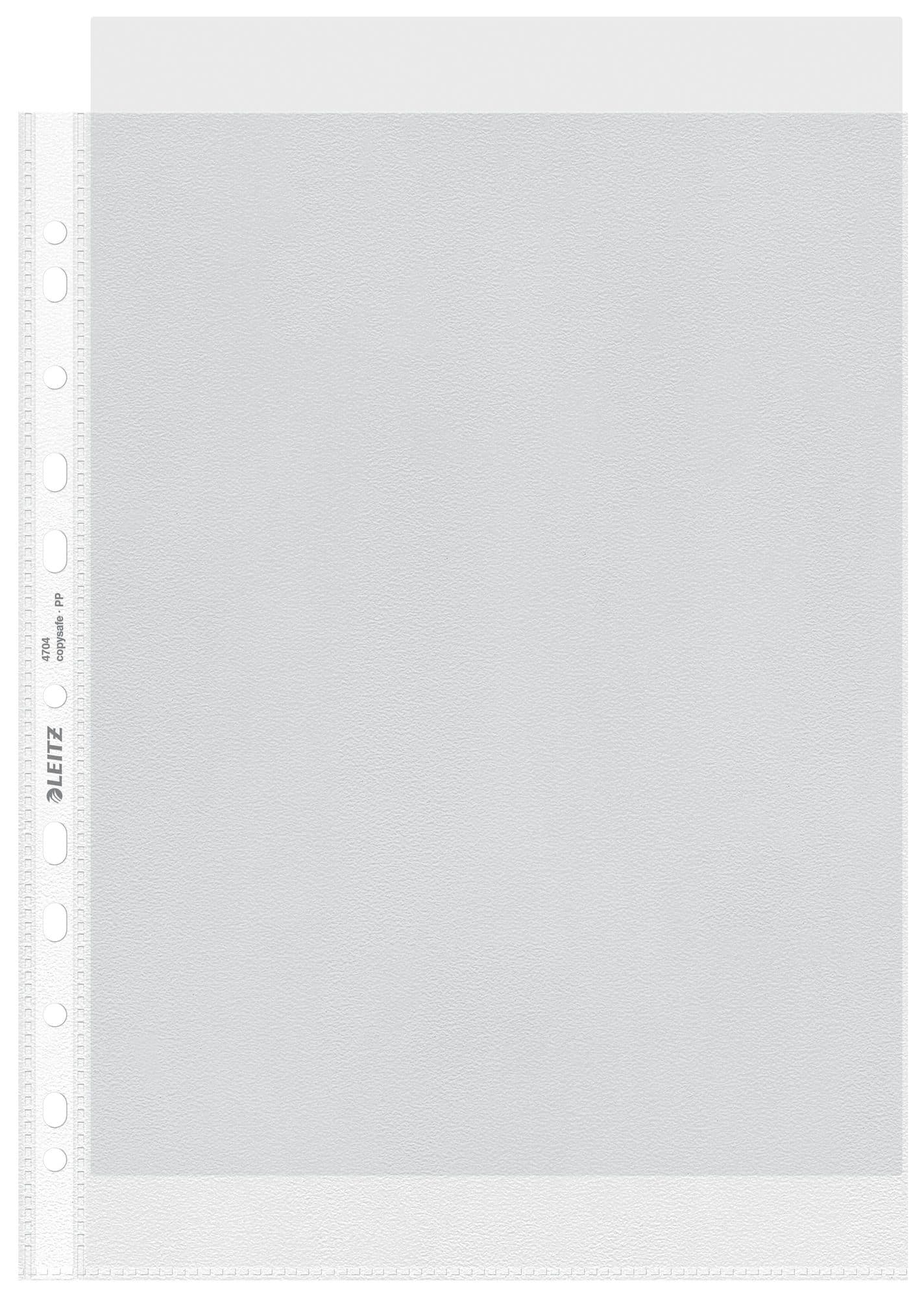 Showtas Leitz Premium 0.10mm PP A4 transparant 100 stuks