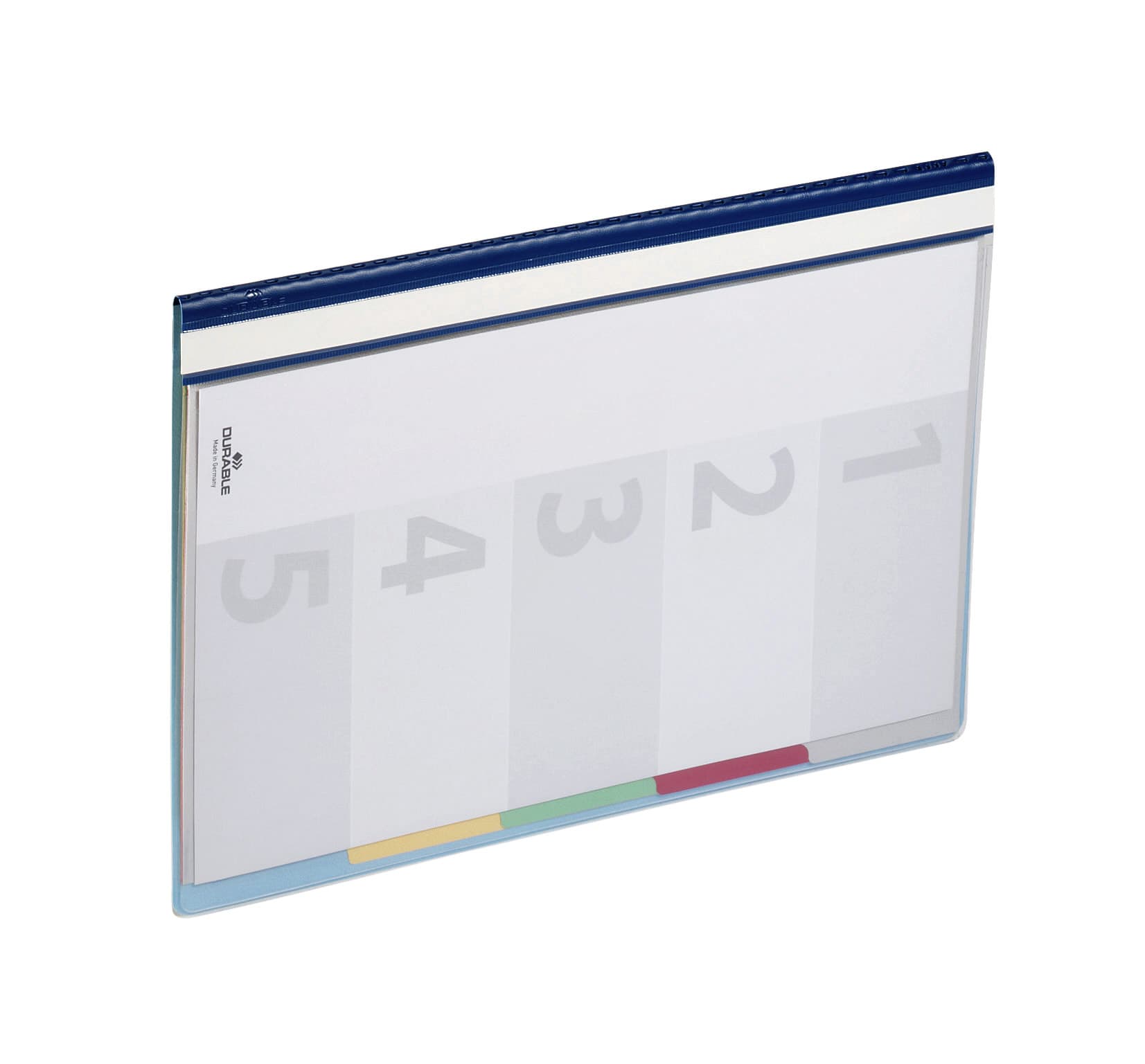 Organisatiemap Durable Divisoflex A4 blauw 5