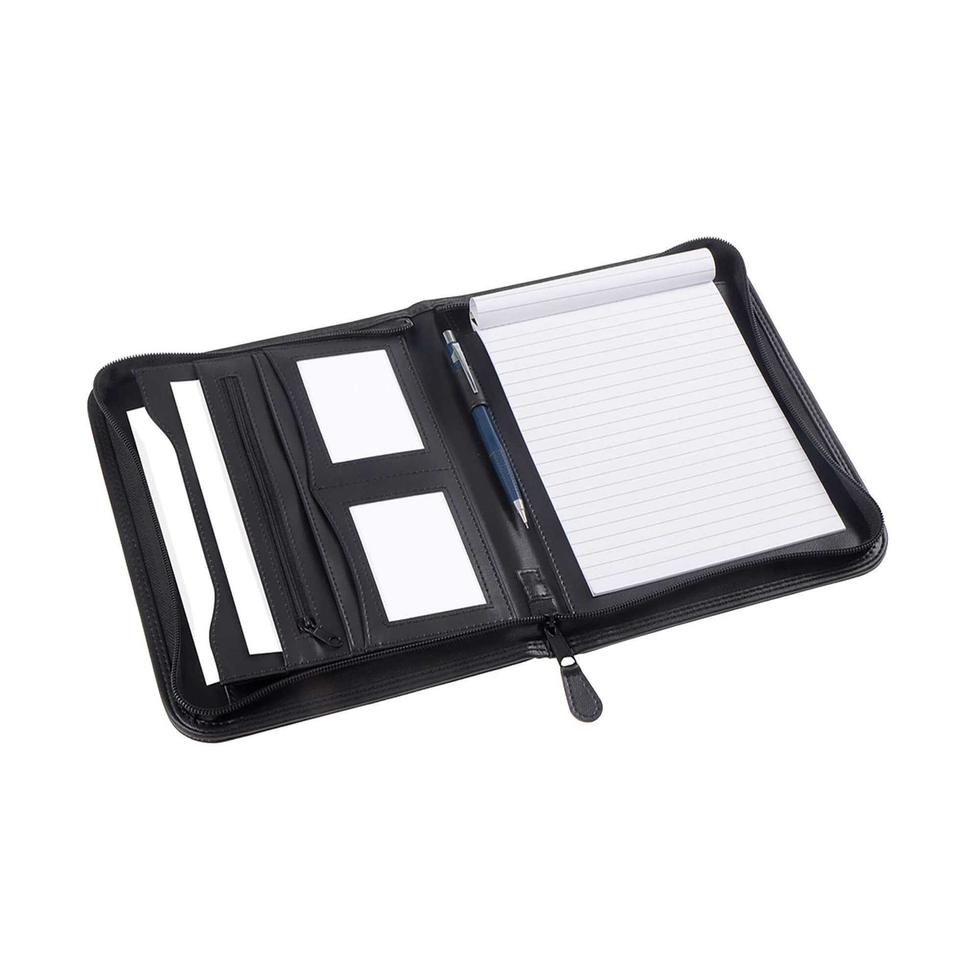 Schrijfmap Rillstab Excellent deluxe A5 lederlook zwart 2