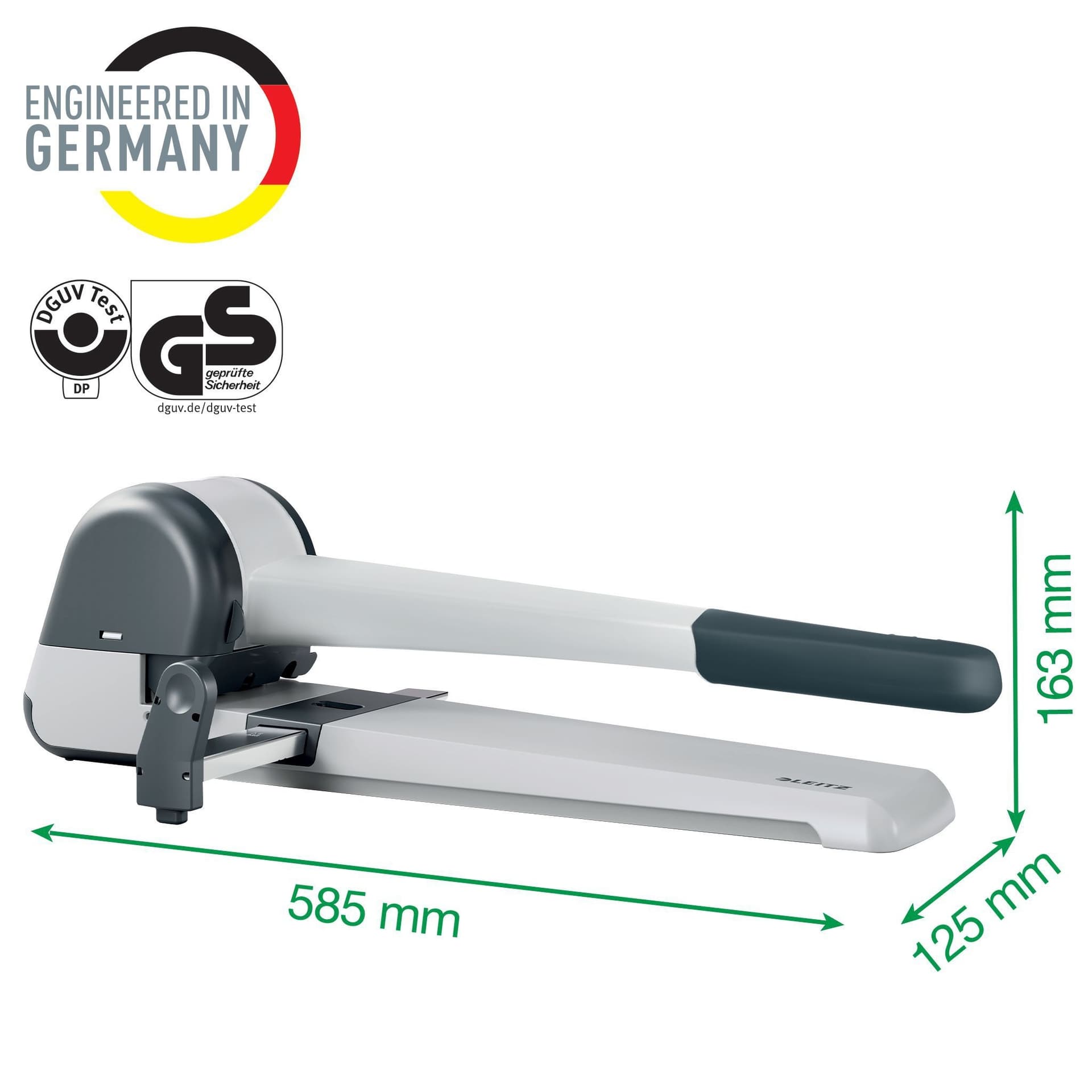 Perforator Leitz 5182 super 250 vel zilver 2