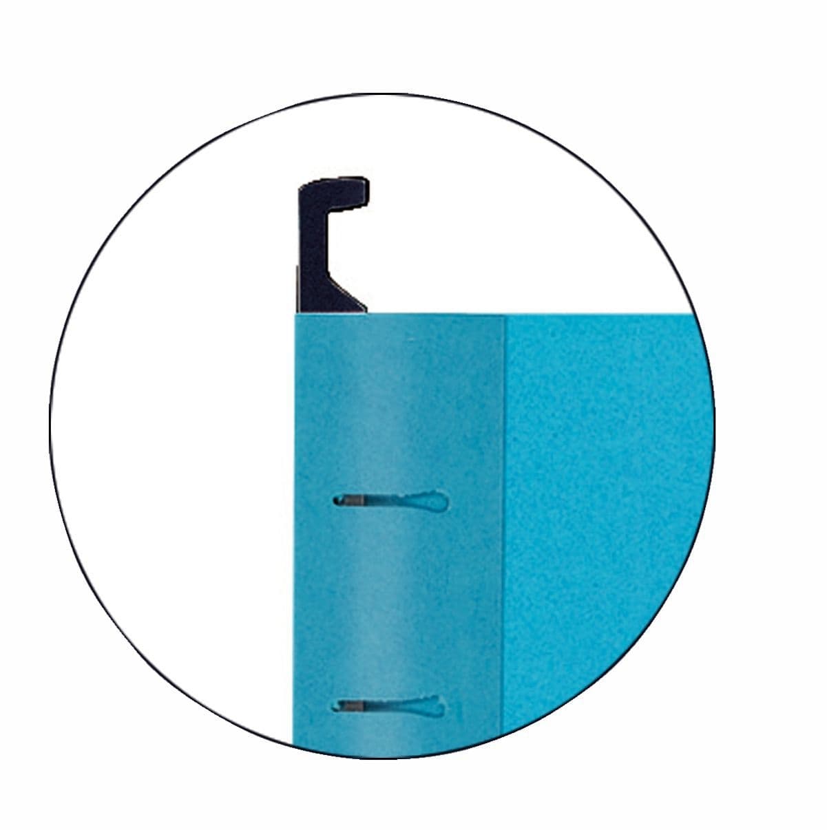 Hangmap Esselte Classic A4 V-bodem 345x240mm blauw 2