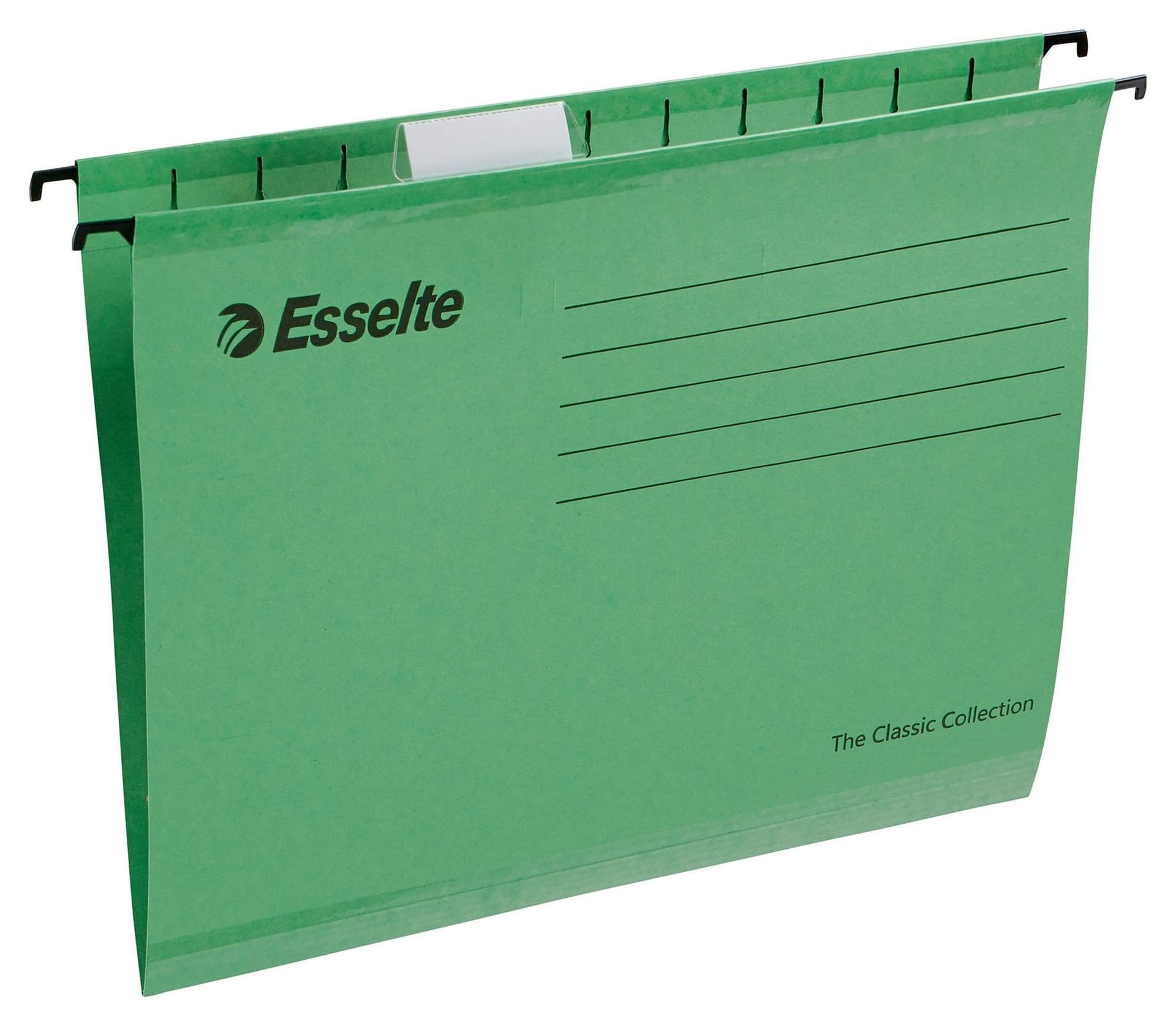 Hangmap Esselte Classic A4 V-bodem 345x240mm groen 2