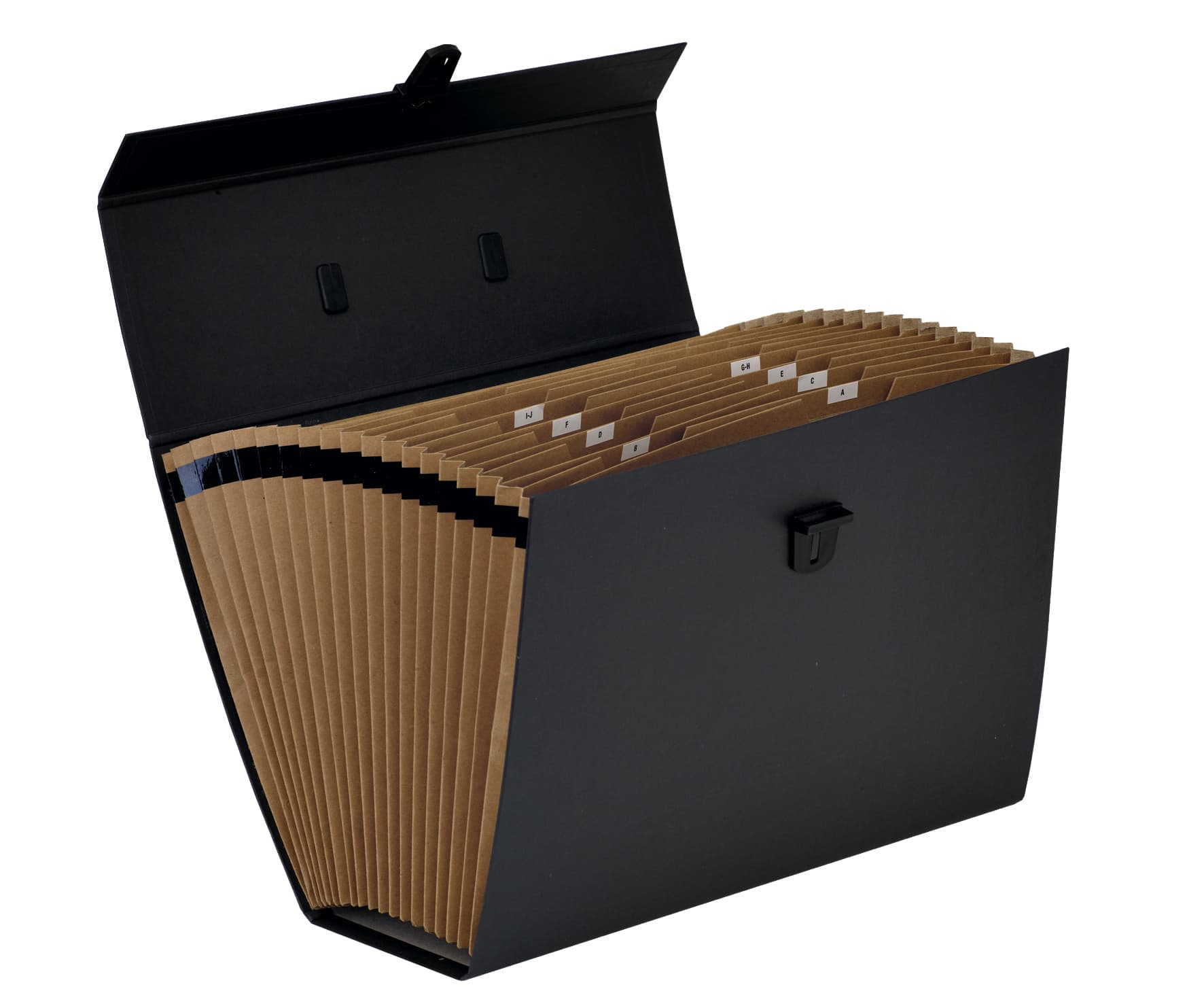 Sorteerkoffer Bankers Box Handifile 19-vaks zwart 2