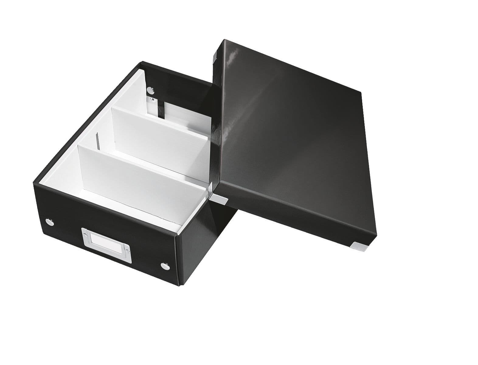 Sorteerbox Leitz WOW Click & Store 280x100x370mm gerecycled karton wit 3