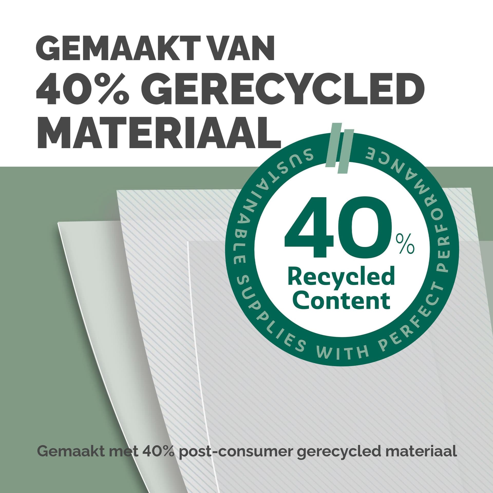 Voorblad Fellowes A4 PVC 240micron recycled 100 stuks 3