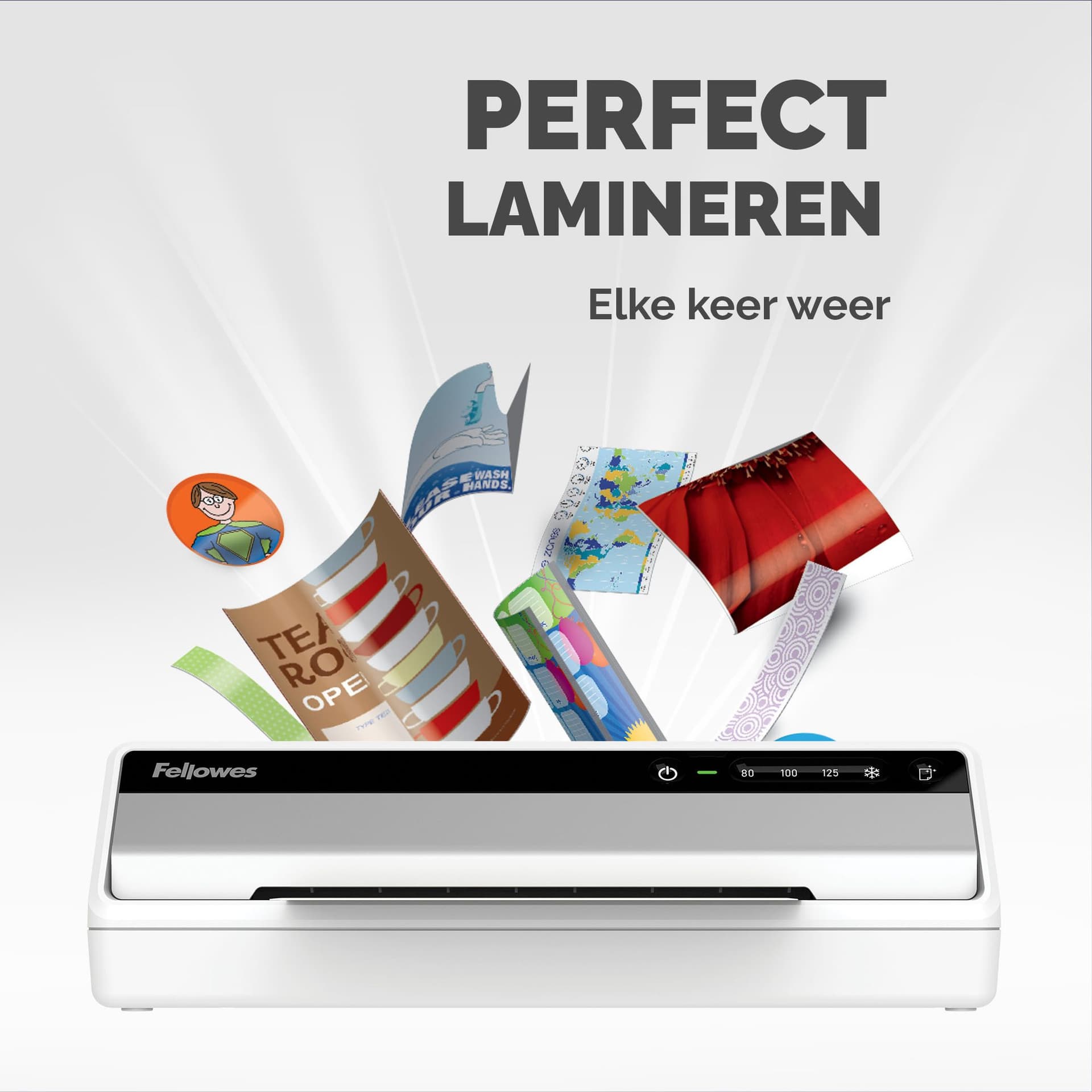 Lamineermachine Fellowes Saturn 3i A4 10