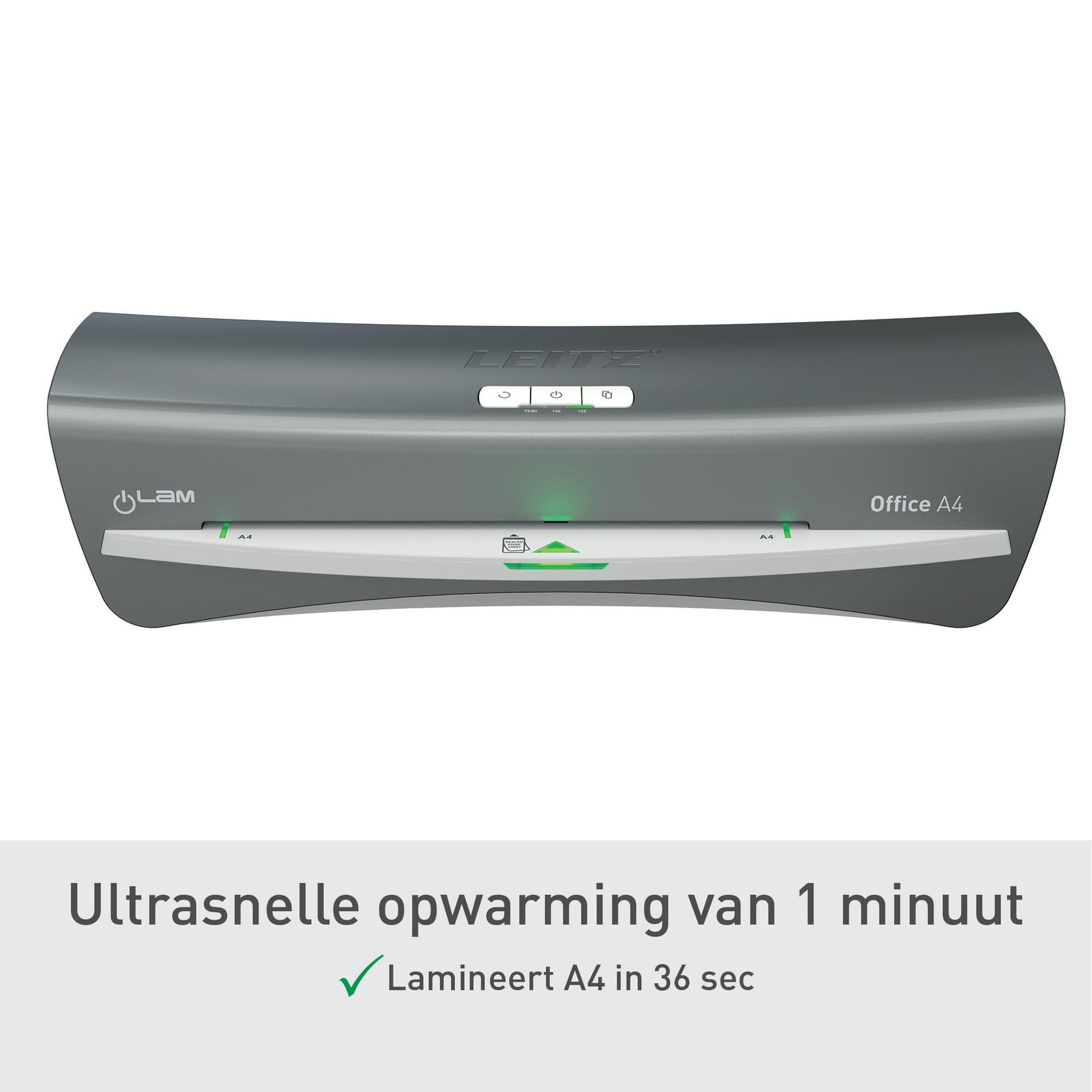 Lamineermachine Leitz iLAM Office A4 zilver 4