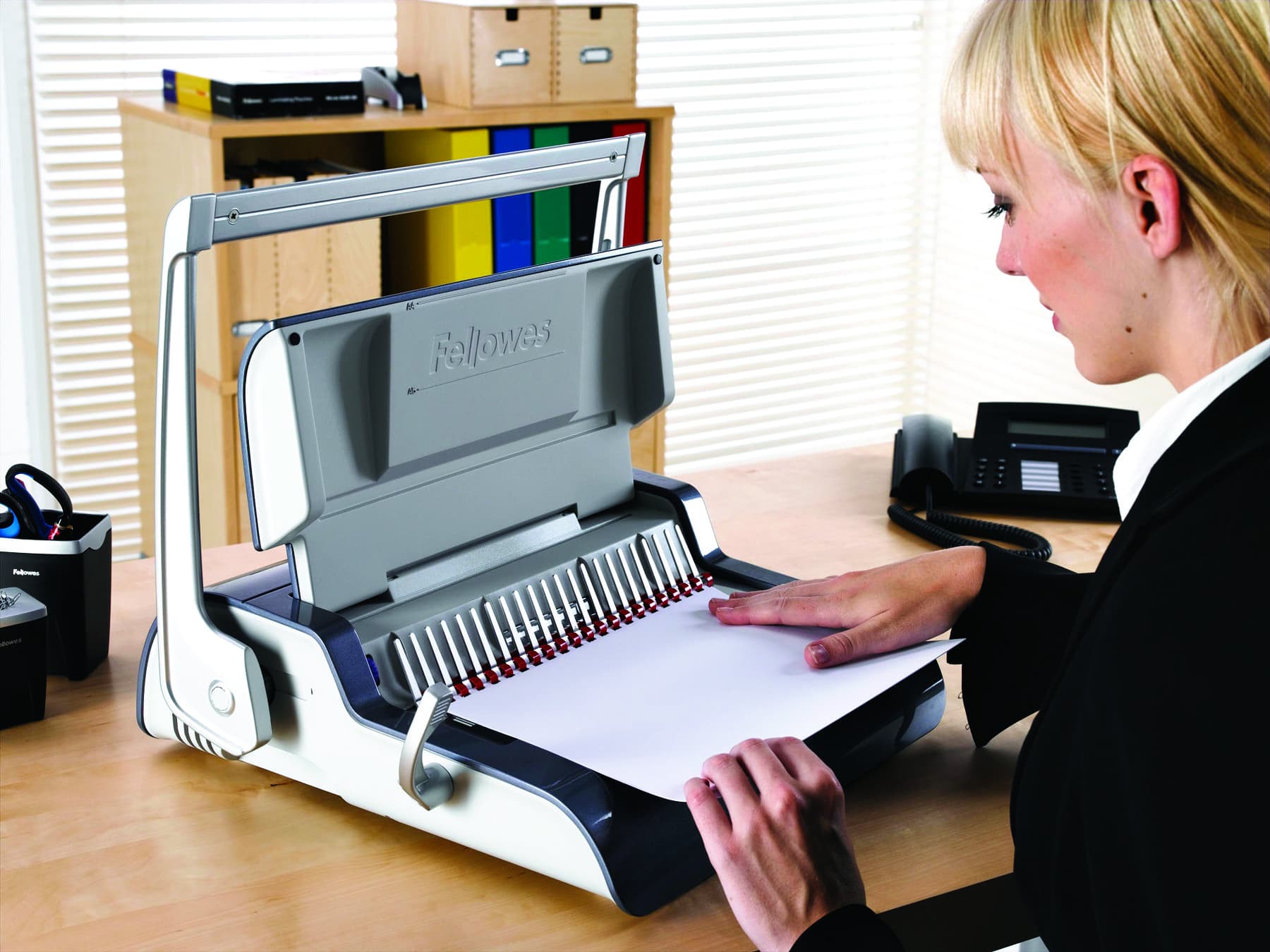Inbindmachine Fellowes Quasar+ 21-gaats 5