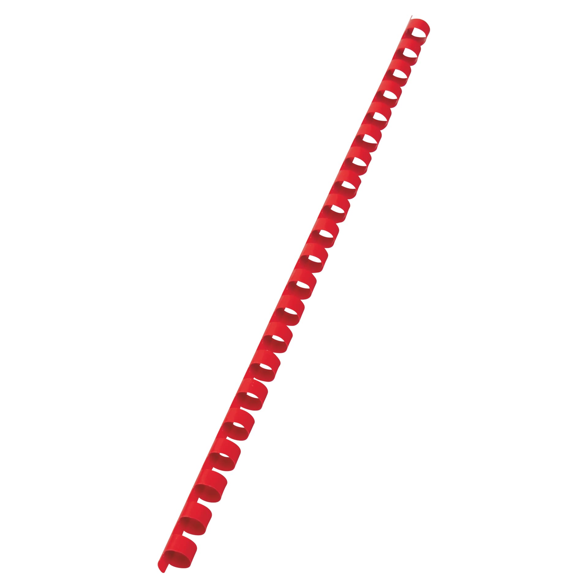 Bindrug GBC 10mm 21rings A4 rood 100 stuks 2