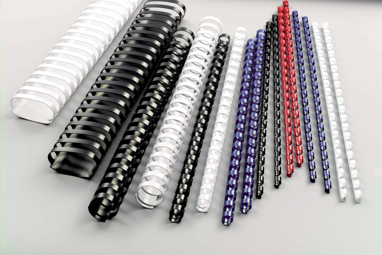 Bindrug GBC 10mm 21rings A4 rood 100 stuks 3