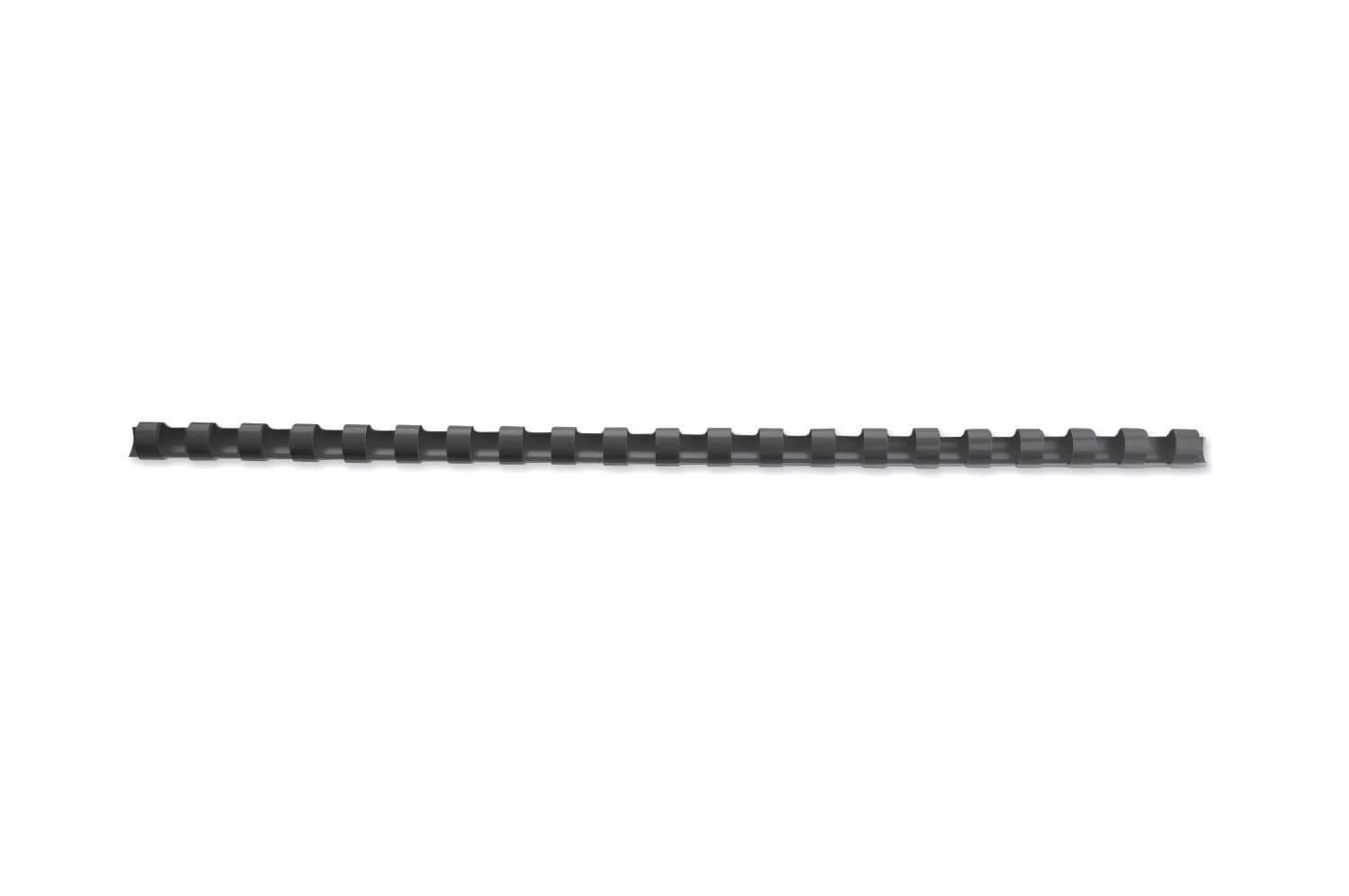 Bindrug GBC 12mm 21rings A4 zwart 100 stuks 3