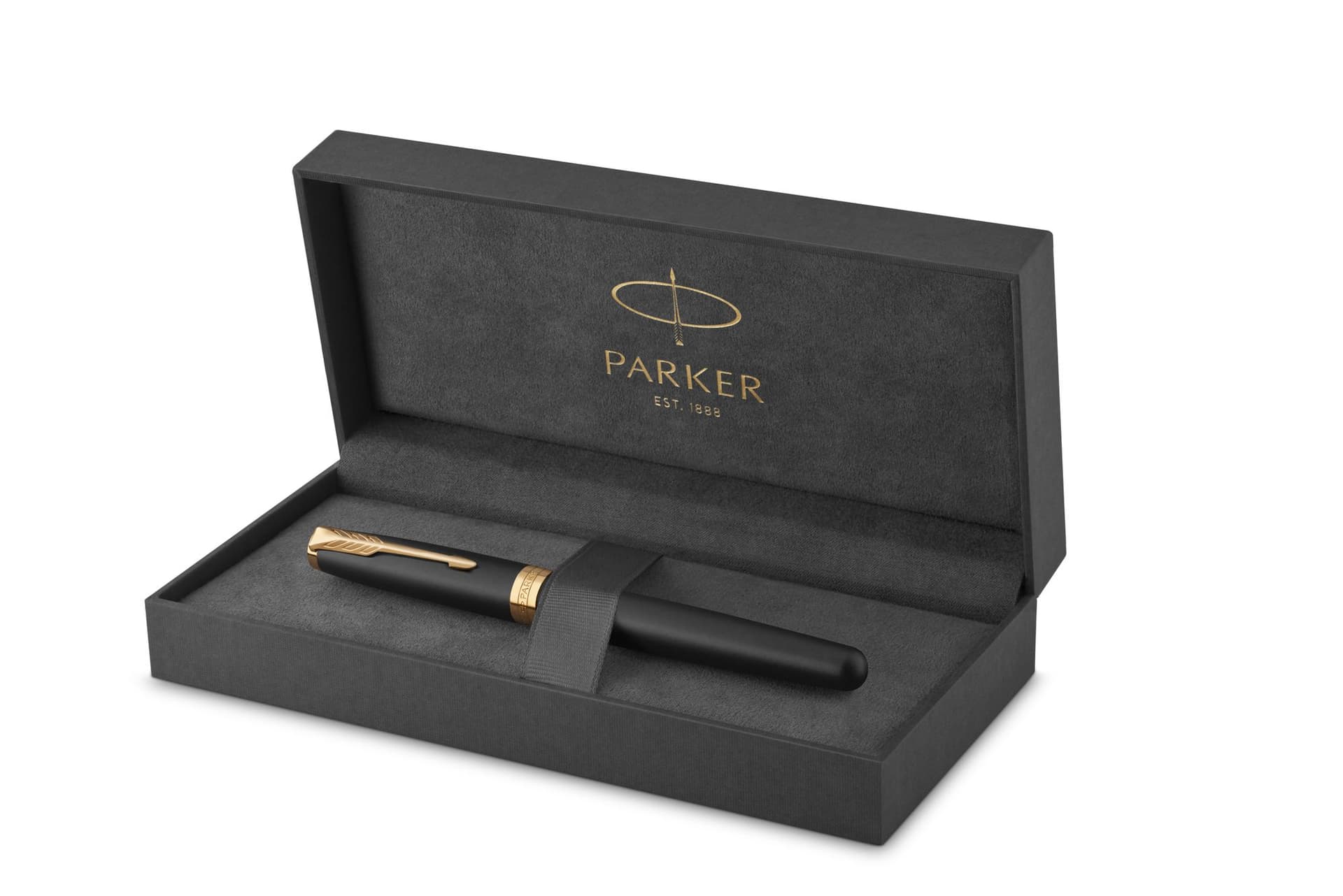 Vulpen Parker Sonnet matte black lacquer GT medium 2