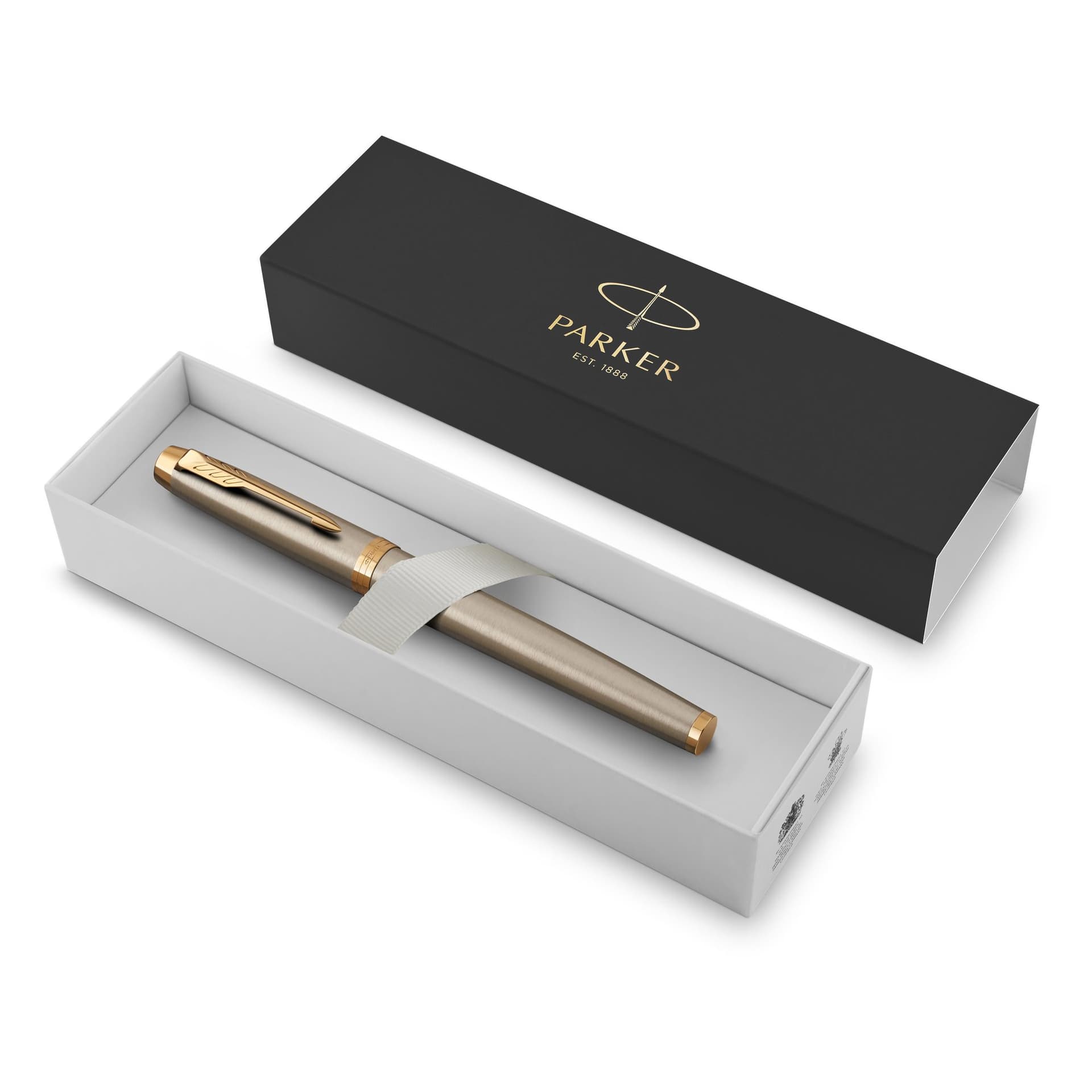 Vulpen Parker IM brushed metal GT medium 2