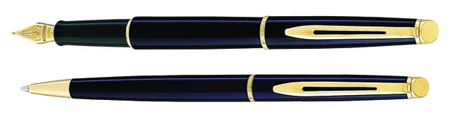 Balpen Waterman Hémisphère black lacquer GT medium 2