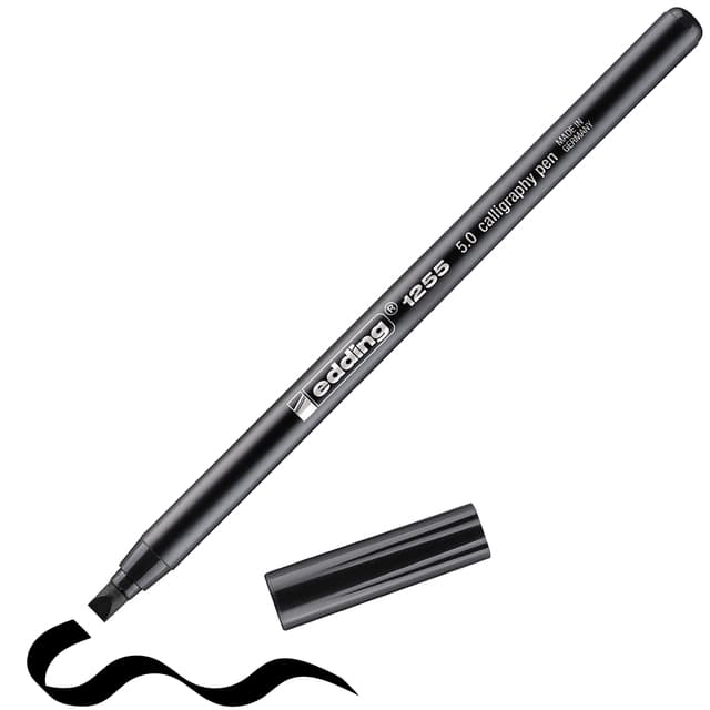 Kalligrafiepen edding 1255 5.0mm zwart 3