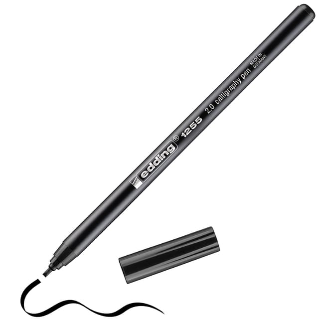 Kalligrafiepen edding 1255 2.0mm zwart 3