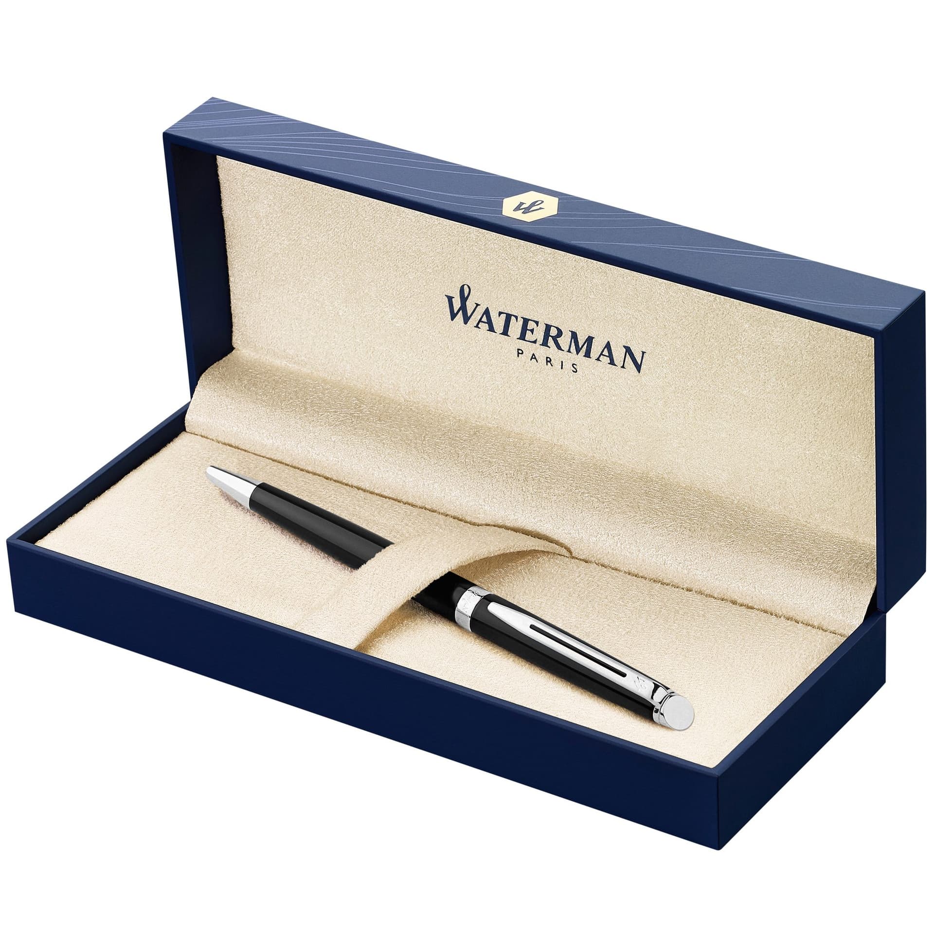 Balpen Waterman Hémisphère black lacquer CT medium 3