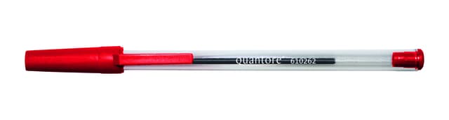 Balpen Quantore Stick rood medium 2