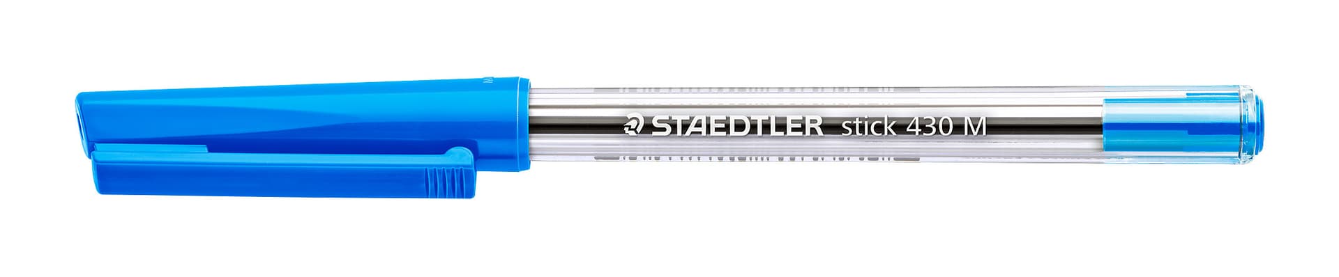 Balpen Staedtler Stick 430 medium blauw 3