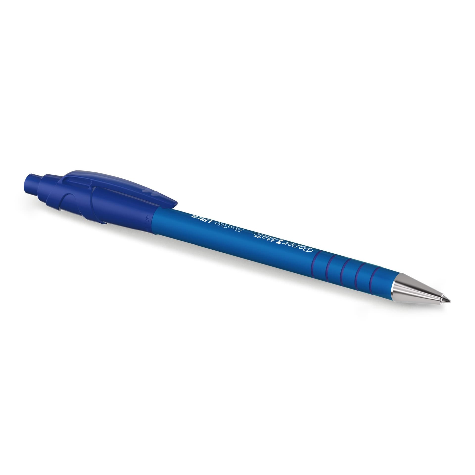 Balpen Paper Mate Flexgrip Ultra medium blauw blister à 5 stuks 4