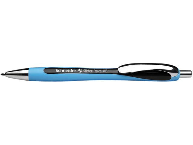 Balpen Schneider Slider Rave extra breed zwart 2