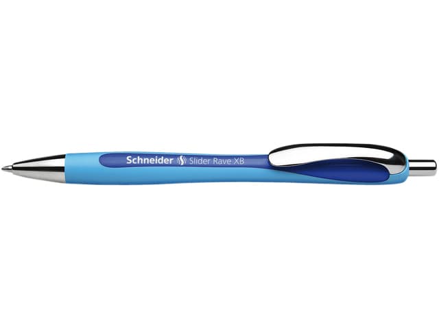 Balpen Schneider Slider Rave extra breed donkerblauw 2