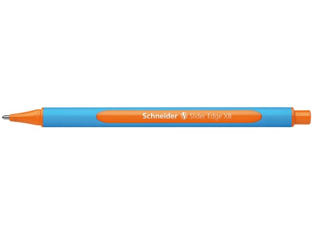 Balpen Schneider Slider Edge extra breed oranje 4