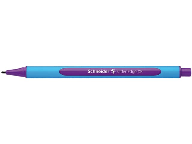 Balpen Schneider Slider Edge extra breed paars 4
