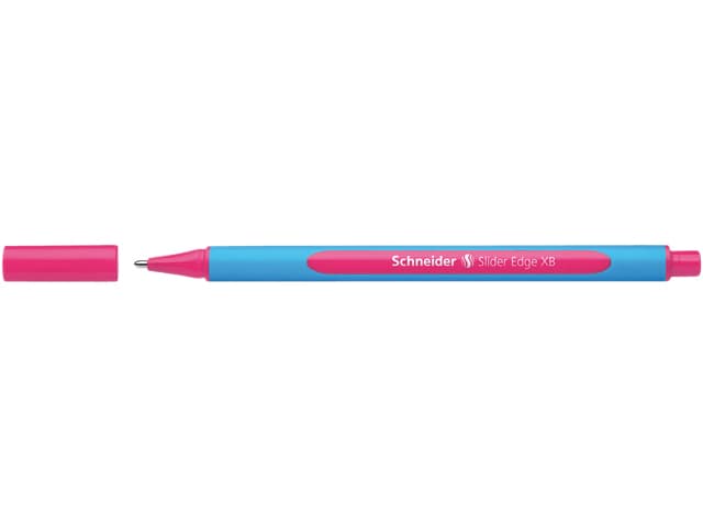 Balpen Schneider Slider Edge extra breed roze 2