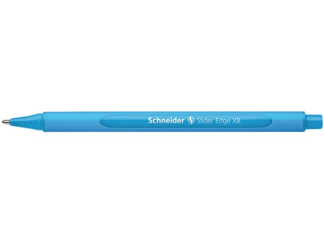Balpen Schneider Slider Edge extra breed lichtblauw 4