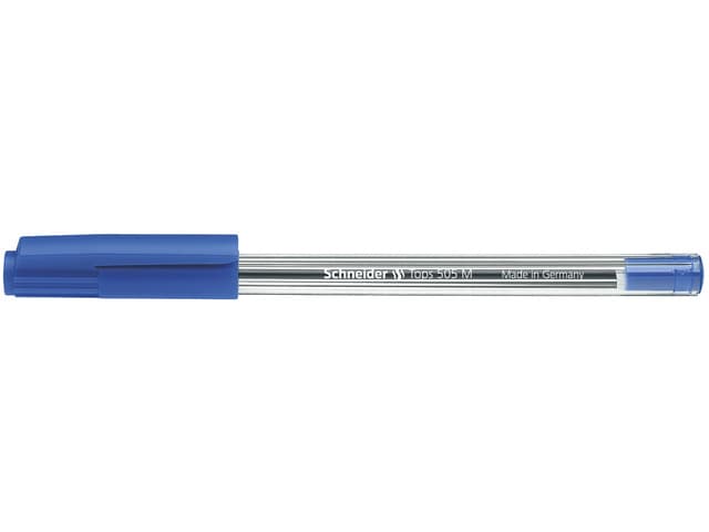Balpen Schneider Tops 505 medium blauw 3