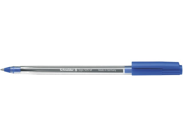 Balpen Schneider Tops 505 medium blauw 5