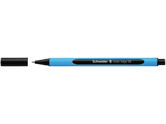 Balpen Schneider Slider Edge extra breed zwart 2