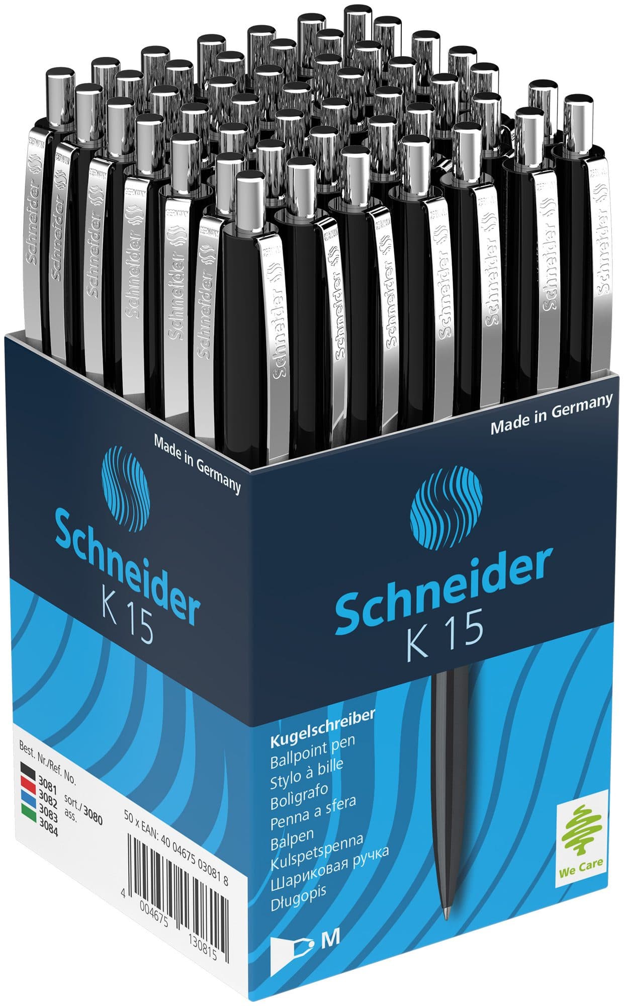 Balpen Schneider K15 medium zwart 2