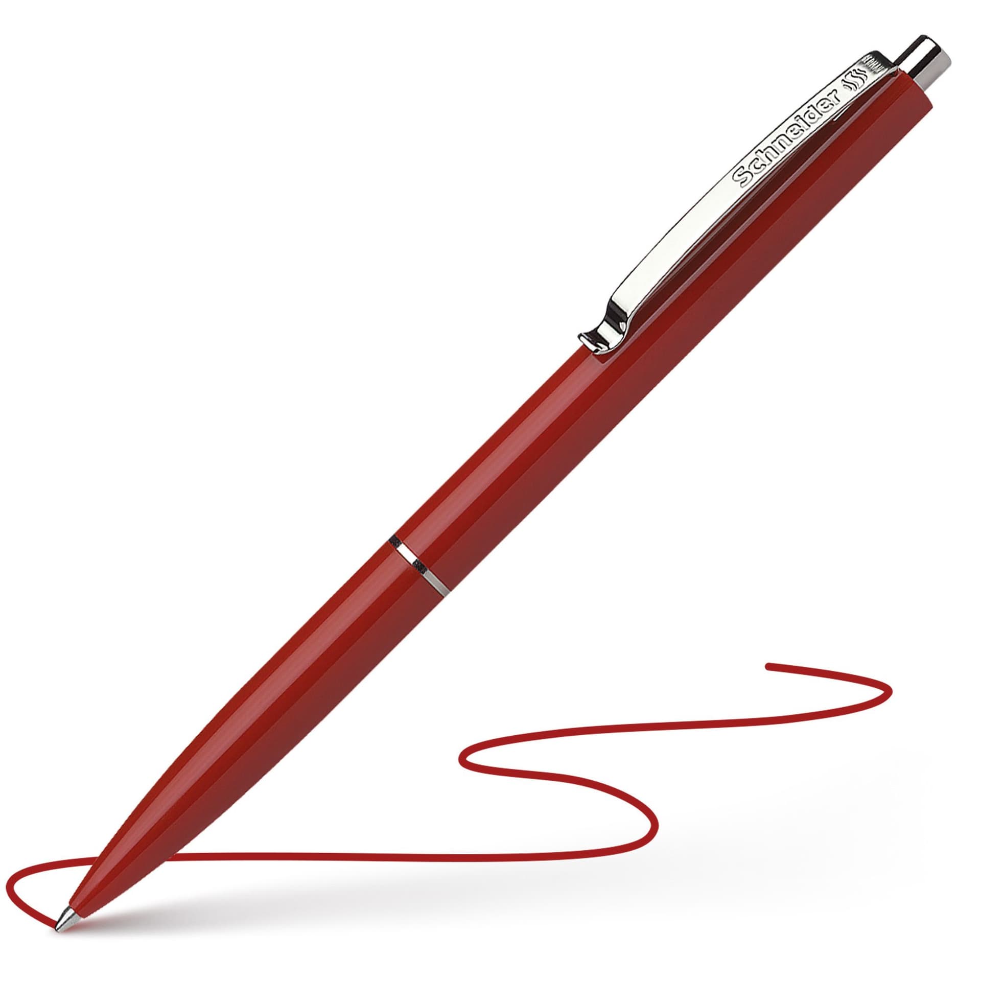 Balpen Schneider K15 medium rood 3
