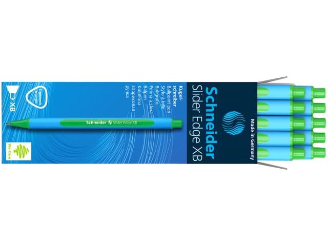 Balpen Schneider Slider Edge extra breed groen 3
