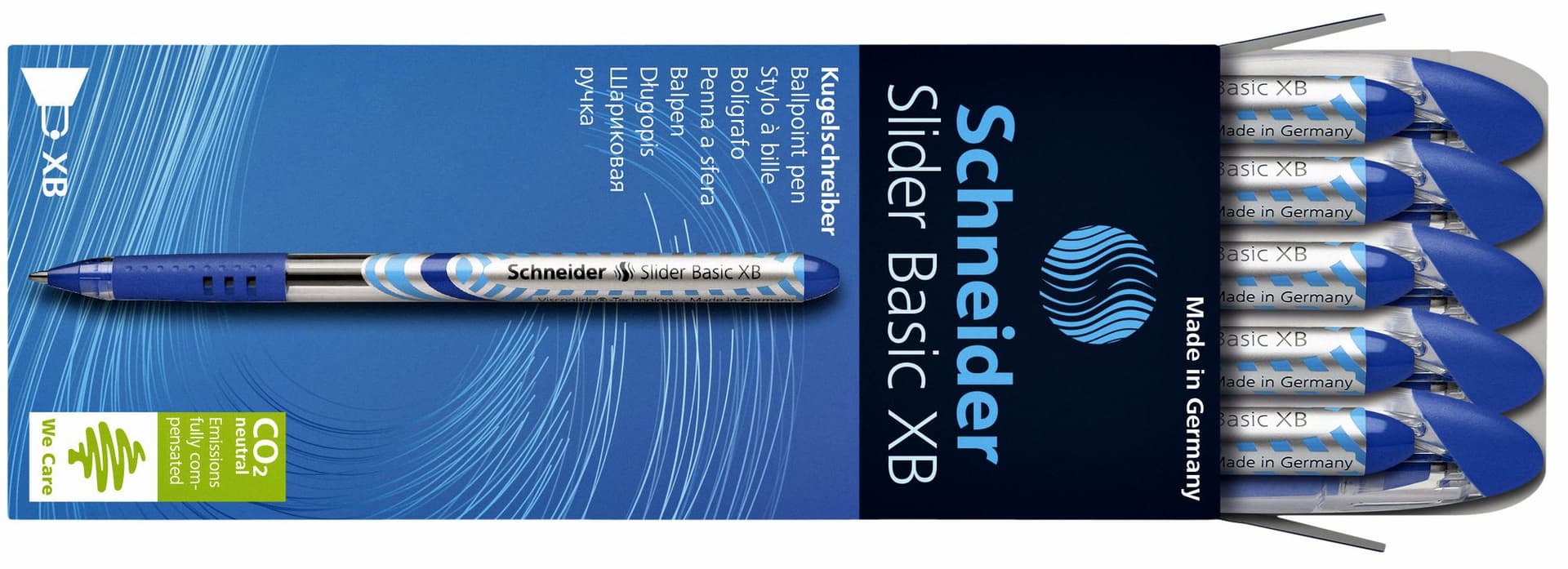 Rollerpen Schneider Slider extra breed blauw 2