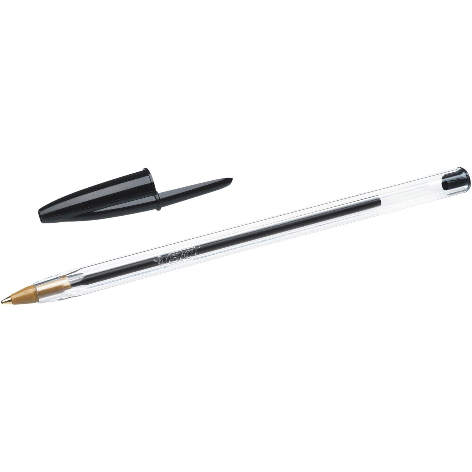 Balpen Bic Cristal medium zwart 2