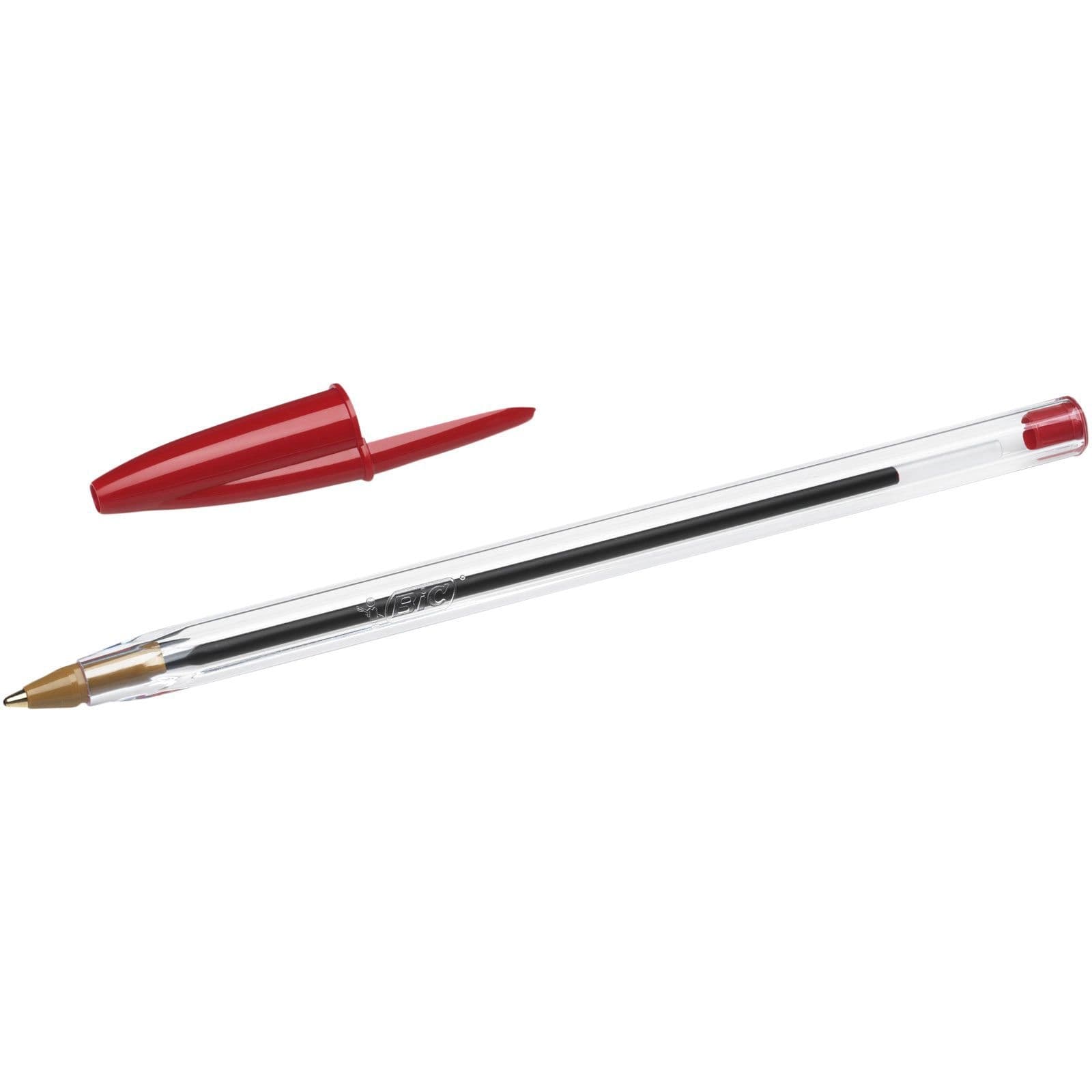 Balpen Bic Cristal medium rood 2