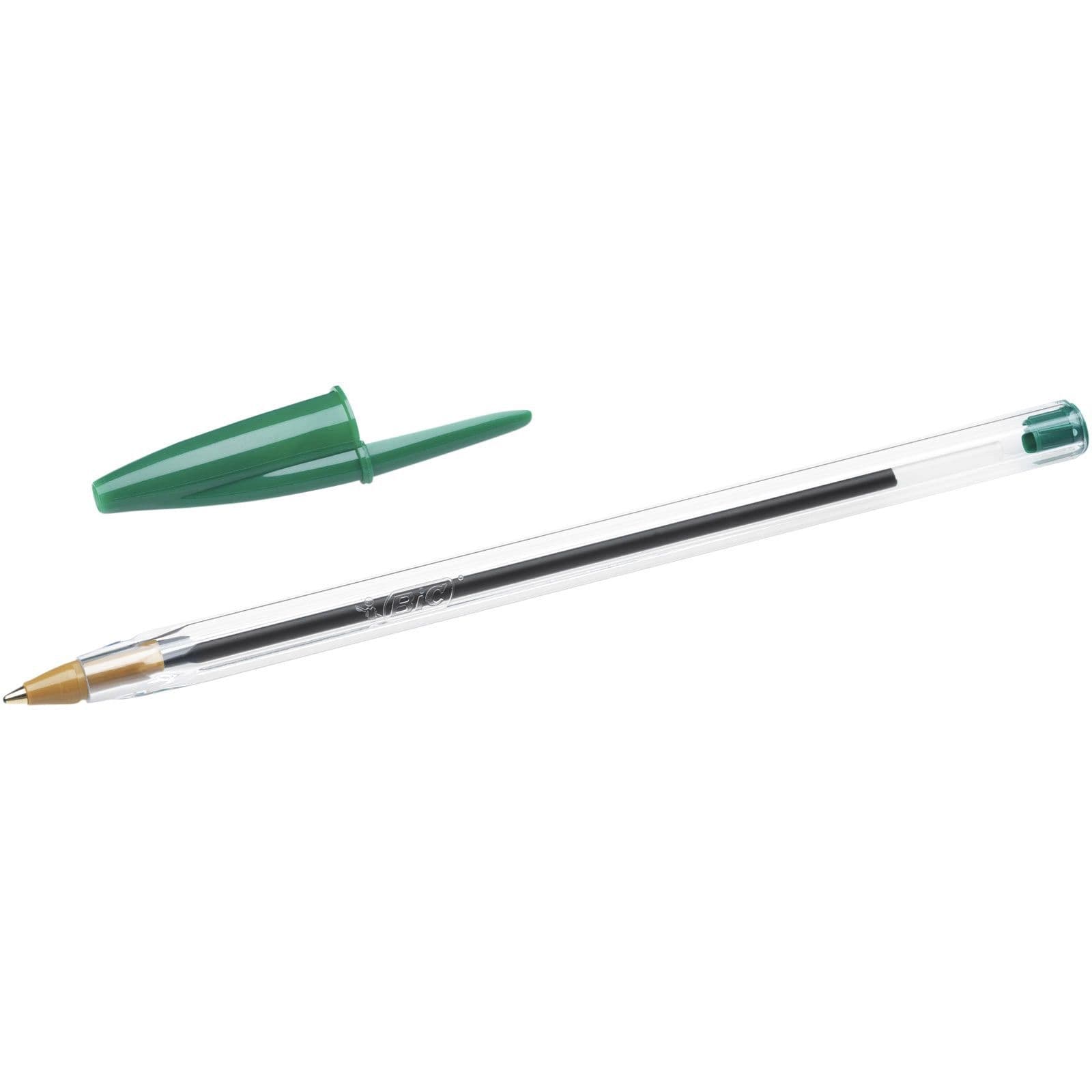 Balpen Bic Cristal medium groen 2