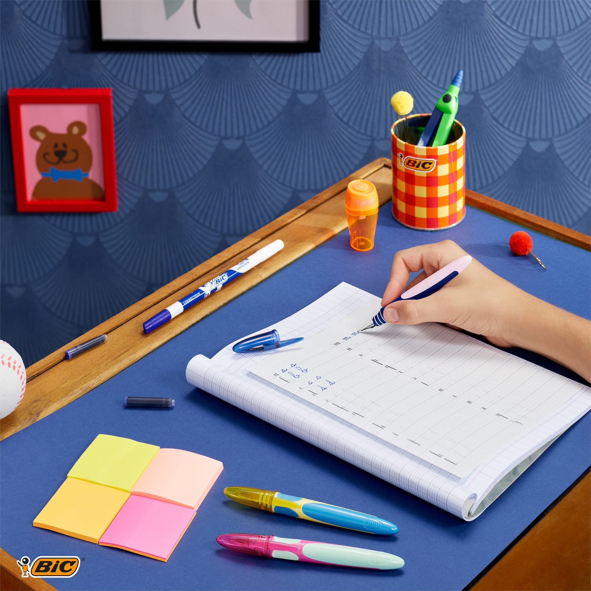 Vulpen Bic EasyClic medium assorti 6