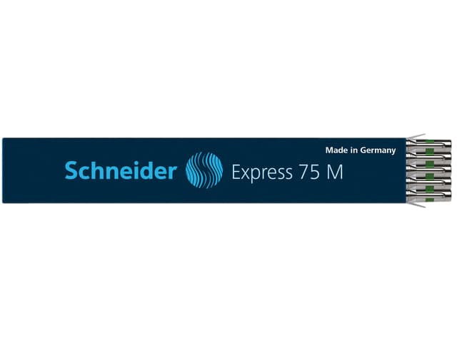Balpenvulling Schneider Express 75 medium groen 2