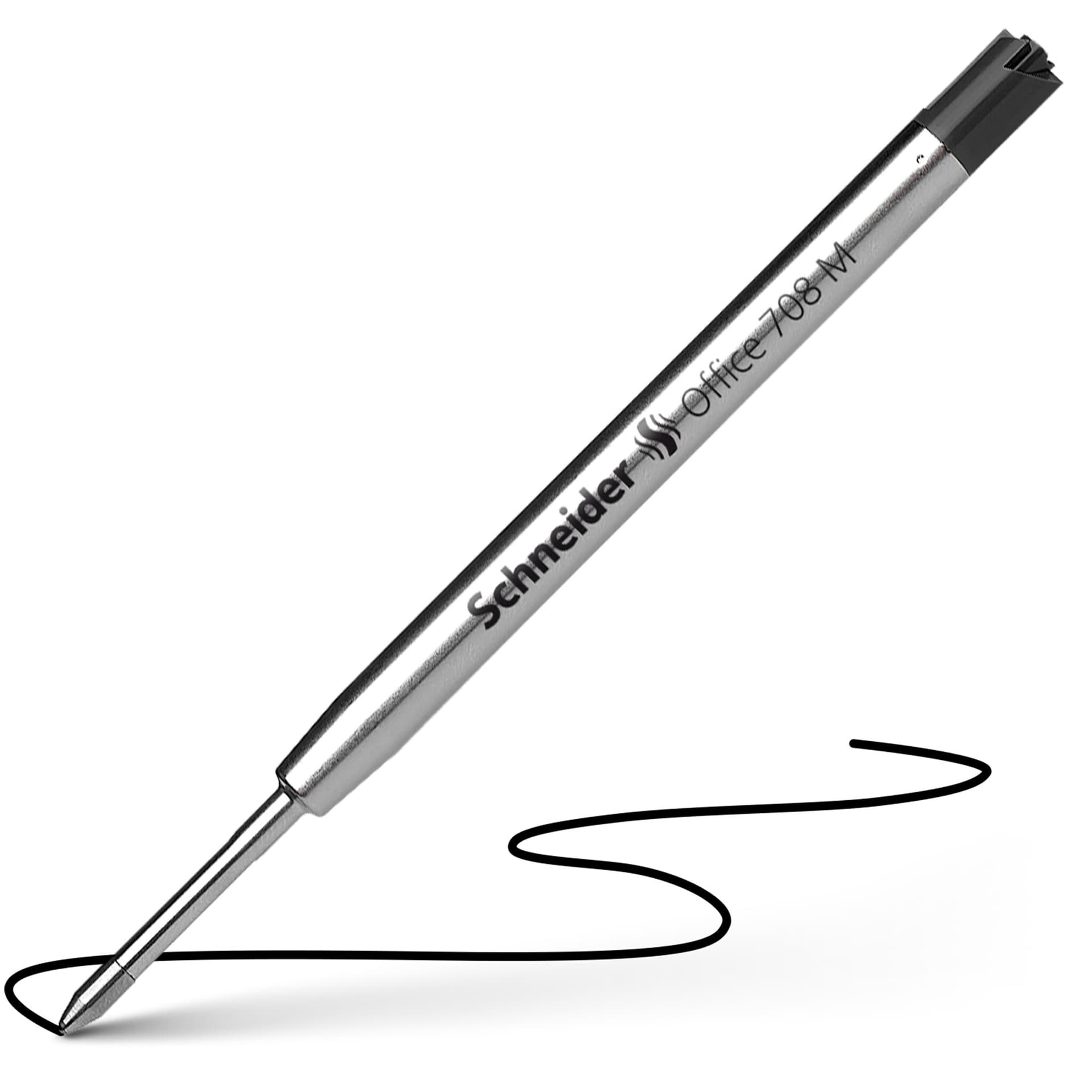 Balpenvulling Schneider 7081 Jumbo tbv Parker medium zwart 2