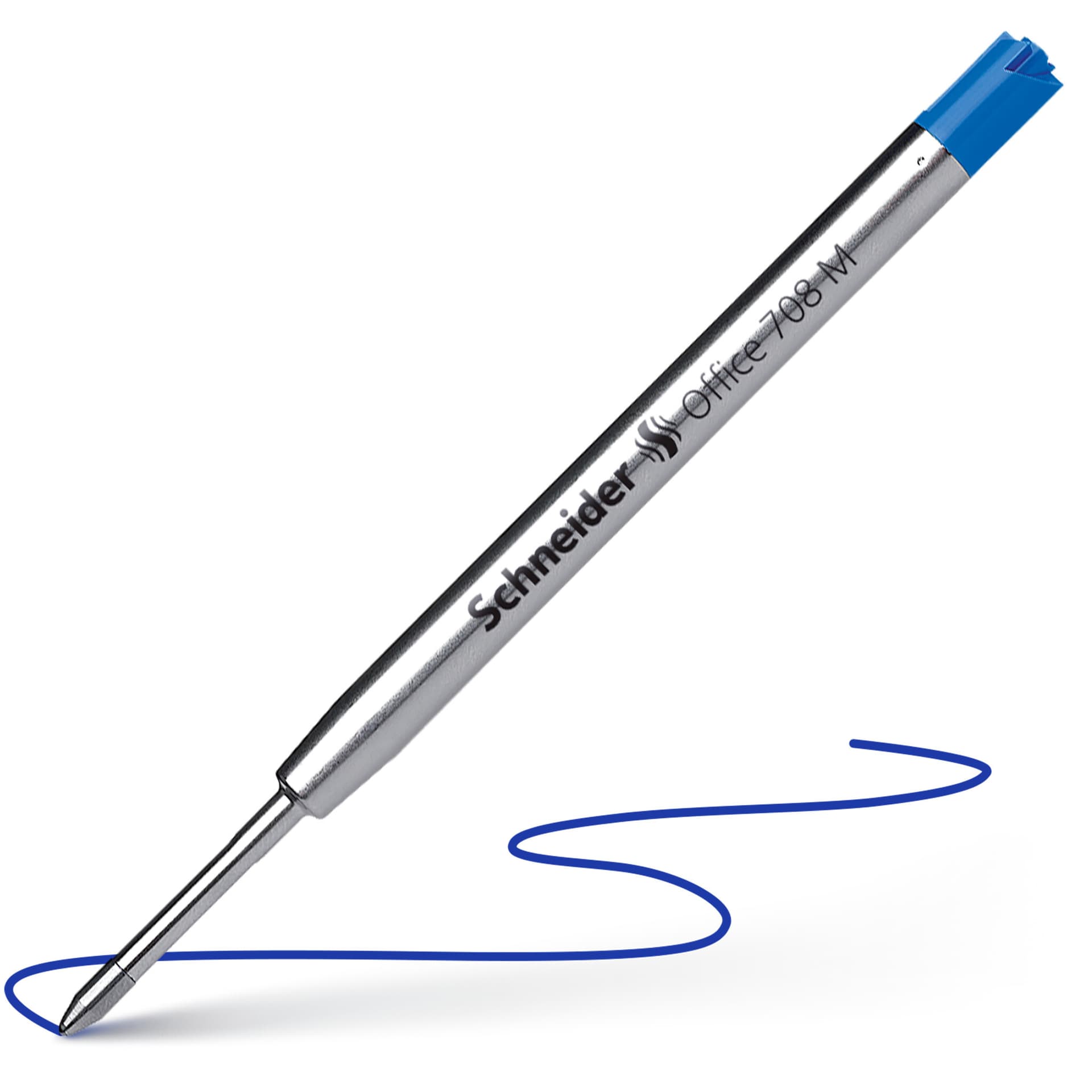Balpenvulling Schneider 7083 Jumbo tbv Parker medium blauw 2