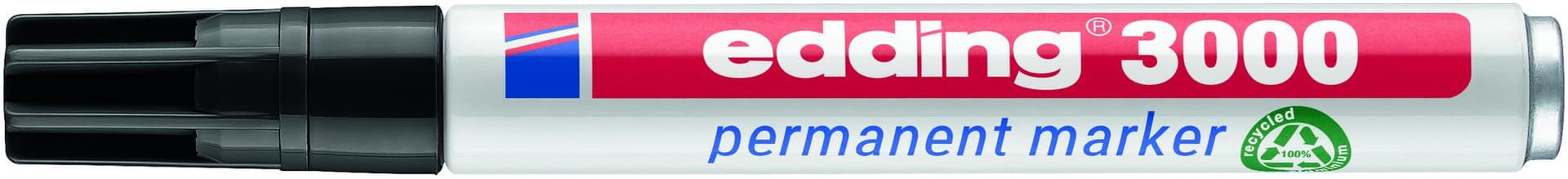 Viltstift edding 3000 rond 1.5-3mm zwart 2